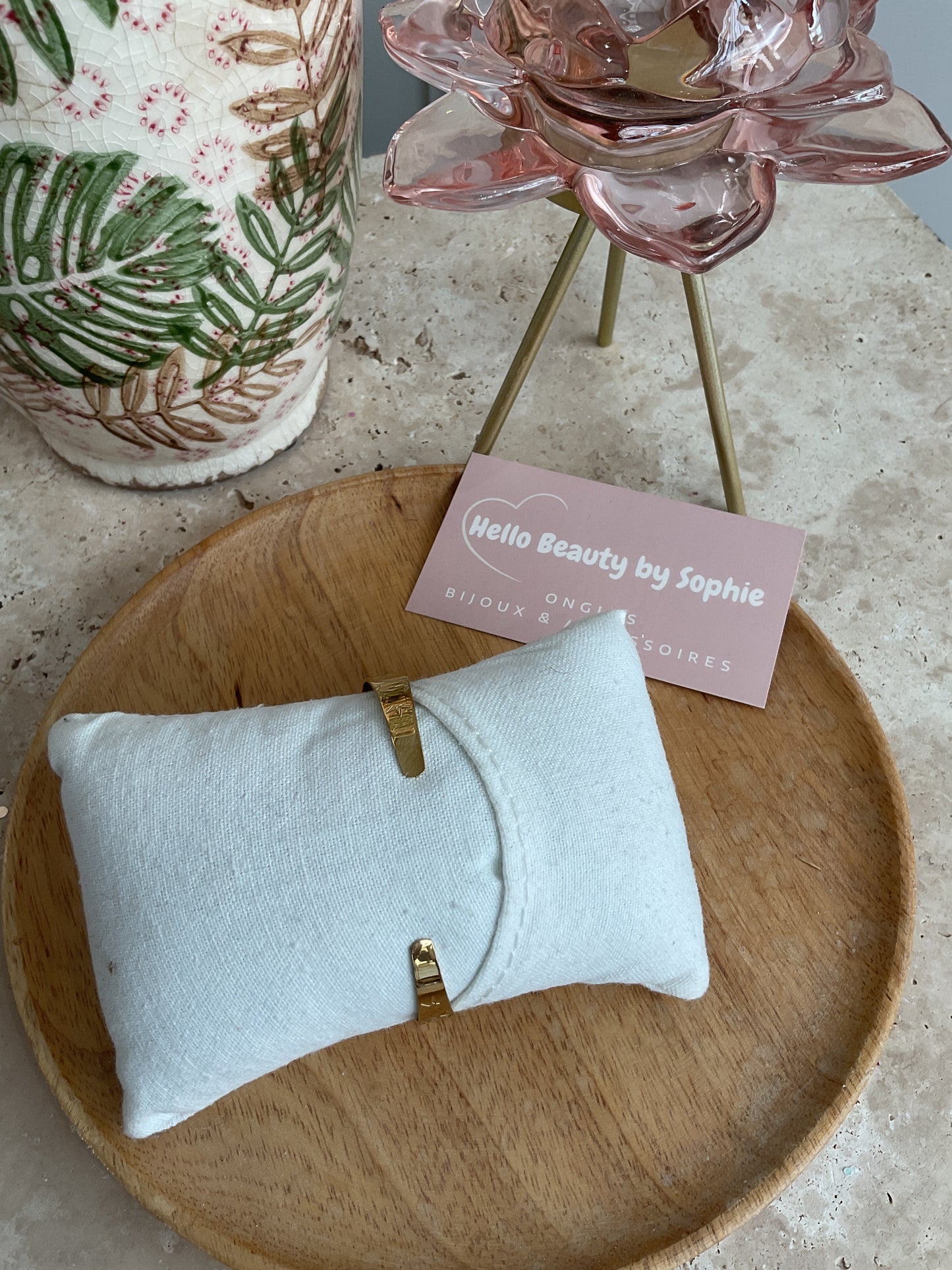 Manchette Margaux rouge