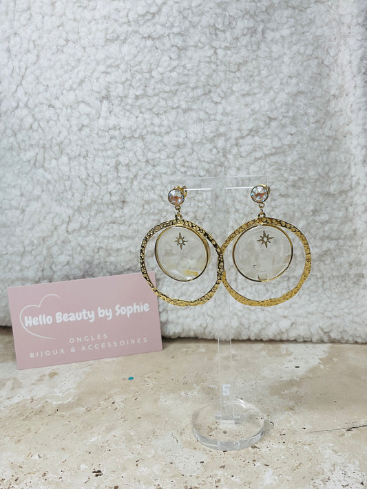 Boucles d’oreilles Coralie