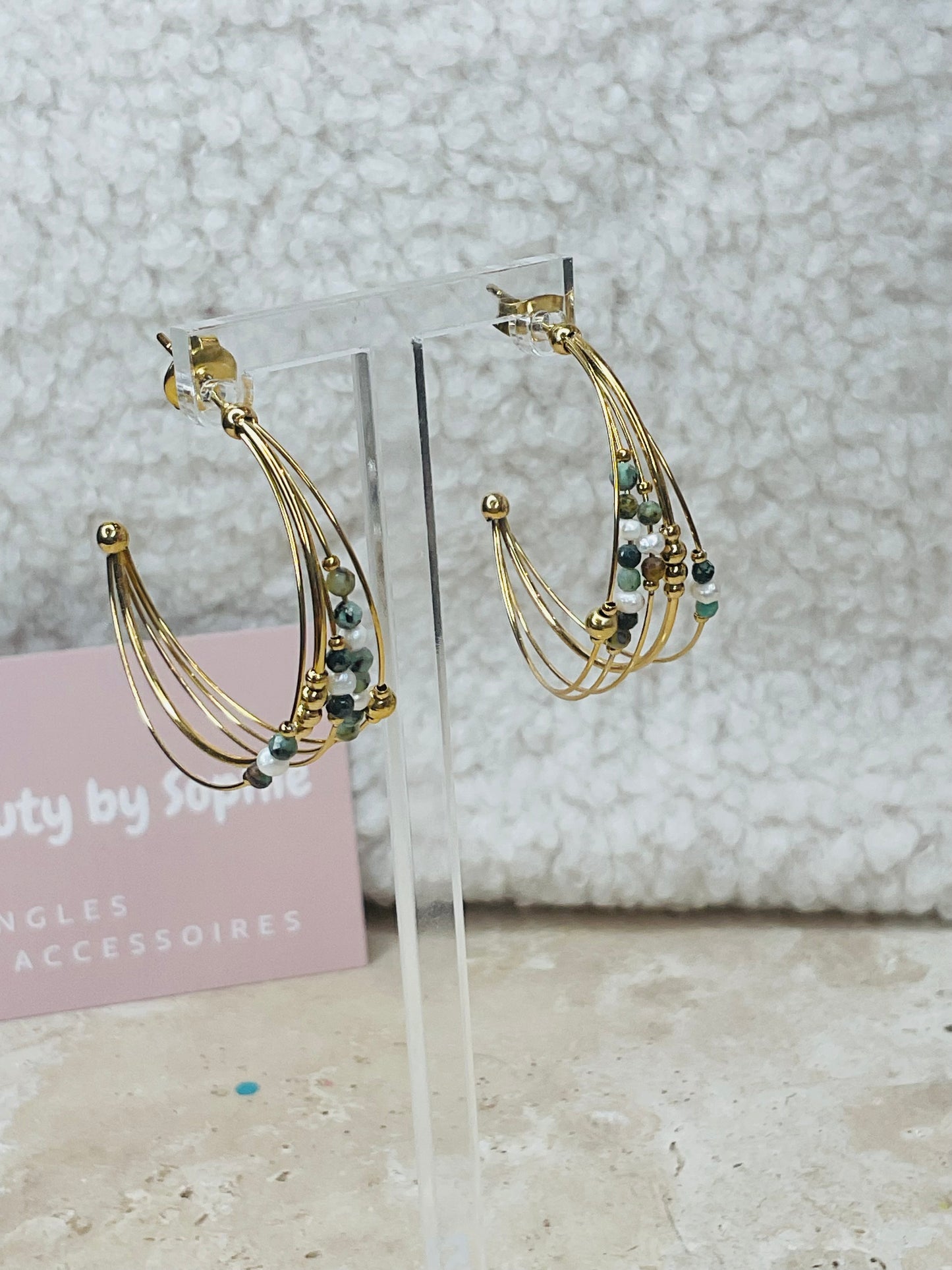 Boucles d’oreilles Linda