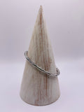 Bracelet bambou argenté